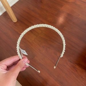 NWT Faux Pearl Headband (J. Crew)